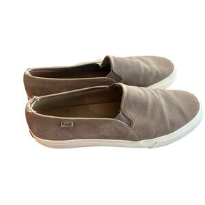 Keds Tan Double Decker Slip On Athletic Sneakers Casual Shoes-Size 9